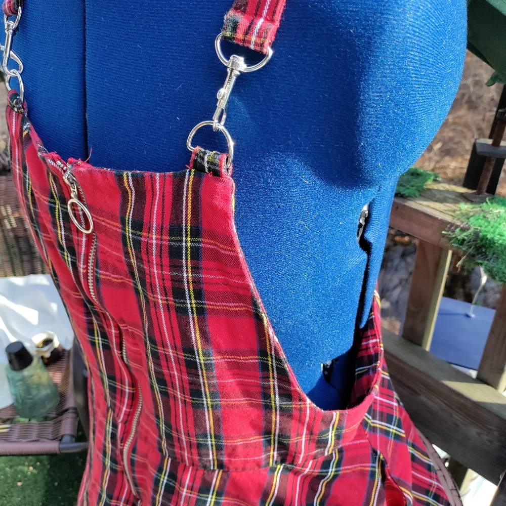 Hot Topic Plaid Jumper - Picture 4 of 8